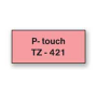 Samolepiaca páska Brother TZe-421 9 mm červená/čierna