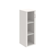 Policová skriňa Strong L, 40x115,2x40 cm, biela/biela