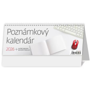 Stolový kalendár stĺpcový - Poznámkový 2026