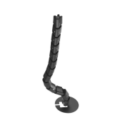 Káblový organizér Hobis, 16x88 cm, čierny