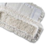 Náhradný mop bavlnený kapsový, biely 40cm