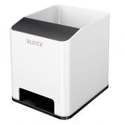 Stojan na perá hudobný Leitz WOW biely/ čierny